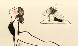 练瑜伽漫画,探寻身心和谐之道